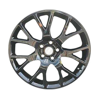 Replace® - 7 Y-Spoke All Painted Gloss Black 18x7.5 Alloy Factory Wheel - Remanufactured