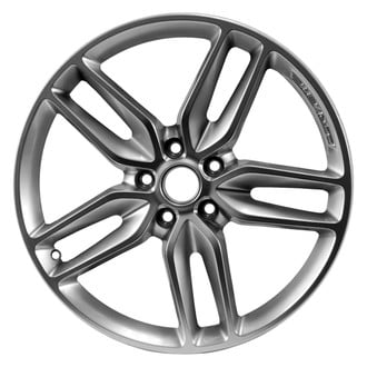 Replace® - Double 5-Spoke Bright Silver 20x10 Alloy Factory Wheel - Remanufactured