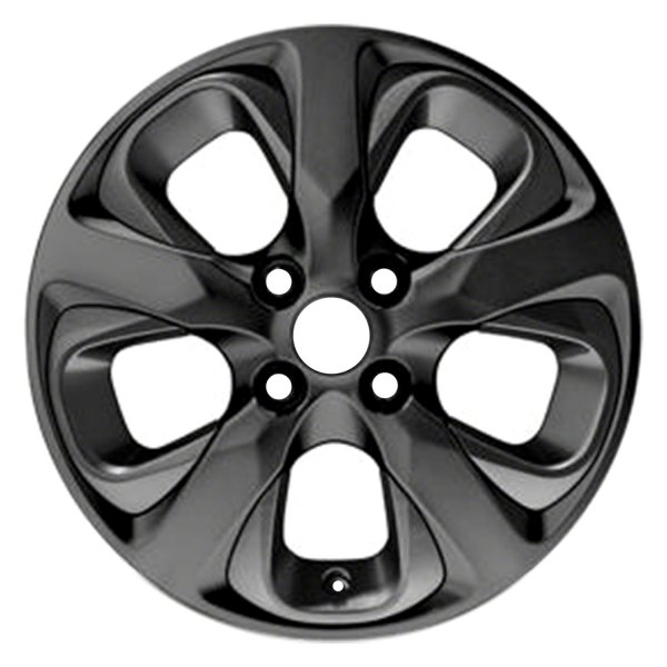 Replace® - 15 x 6 5-Spoke Gloss Black Alloy Factory Wheel (Factory Take Off)