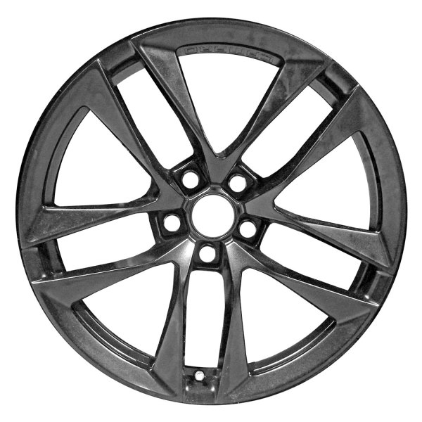 Replace® - 20 x 8.5 10-Spoke Painted Black Matte Alloy Factory Wheel (Remanufactured)