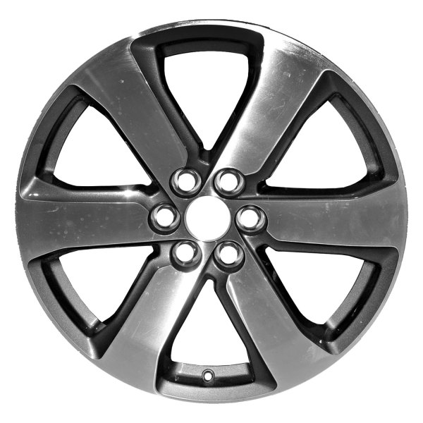 Replace® - 20 x 8 6 Spiral-Spoke Machined and Dark Charcoal Alloy Factory Wheel (Factory Take Off)