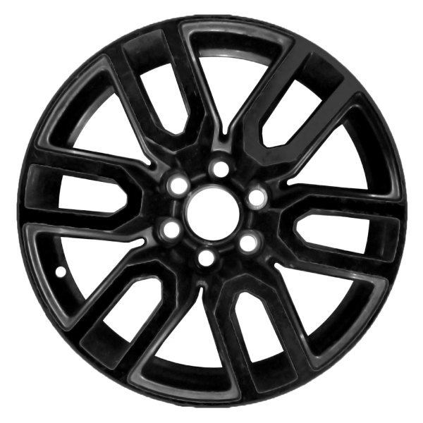 Replace® - 20 x 9 6 Double-Spoke Black Alloy Factory Wheel (Replica)