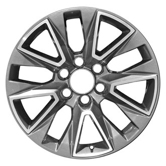 Replace® - Double 5-Spoke Machined Dark Charcoal 20x9 Alloy Factory Wheel - Remanufactured