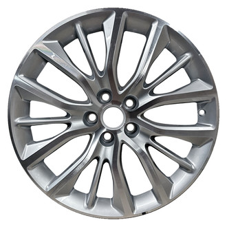 Replace® - Triple 5-Spoke Machined Bright Sparkle Silver 19x8 Alloy Factory Wheel - Remanufactured