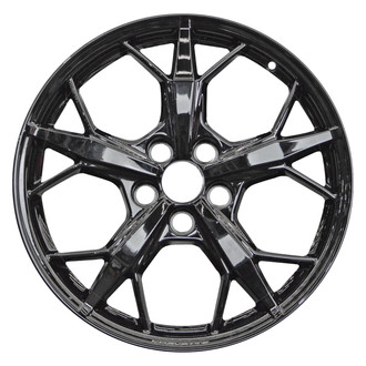 Replace® - Triple 5-Spoke All Painted Black 19x8.5 Alloy Factory Wheel - Remanufactured
