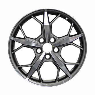 Replace® ALYGU053U36 - Triple 5-Spoke Machined Dark Charcoal 20x11 Alloy Factory Wheel - Remanufactured