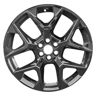 Replace® - 5 Y-Spoke All Painted Gloss Black 22x8.5 Alloy Factory Wheel - Remanufactured