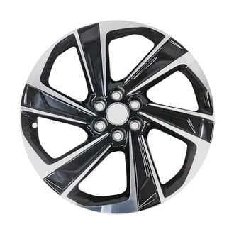 Replace® - 6 I-Spoke Machined Gloss Black 20x8 Alloy Factory Wheel - Remanufactured