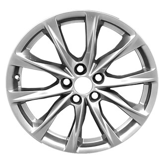 Replace® - 10 I-Spoke All Painted Medium Smoked Hyper Silver 19x8.5 Alloy Factory Wheel - Remanufactured