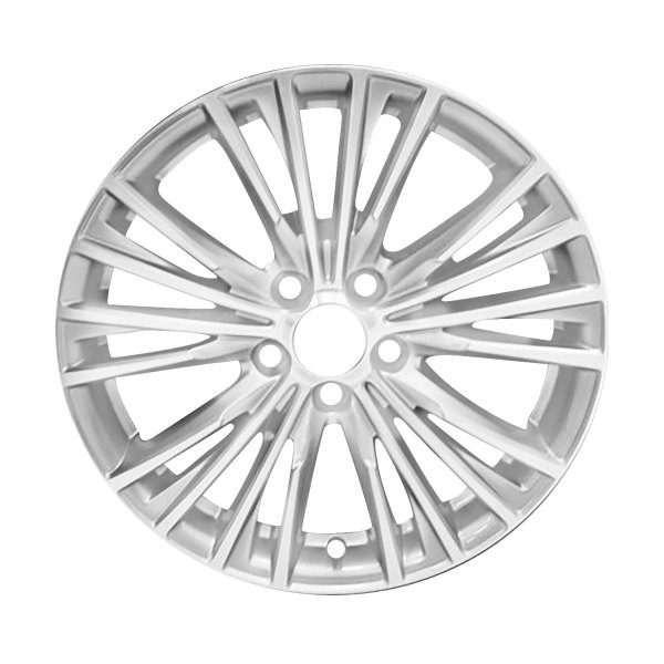 Replace® - 10 Split-Spoke Machined Medium Silver Metallic 18x8 Alloy Factory Wheel - Remanufactured