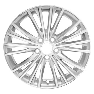Replace® - 10 Split-Spoke Machined Medium Silver Metallic 18x8 Alloy Factory Wheel - Remanufactured