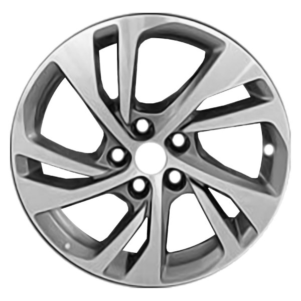 Replace® - 18 x 8 5 Split-Spoke Charcoal Alloy Factory Wheel (Remanufactured)