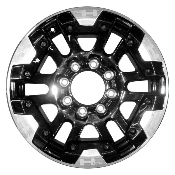 Replace® - 18 x 9 12 I-Spoke Black Alloy Factory Wheel (Factory Take Off)