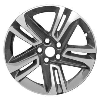 Replace® - 5 Split-Spoke Machined Gloss Black 18x7.5 Alloy Factory Wheel - Remanufactured