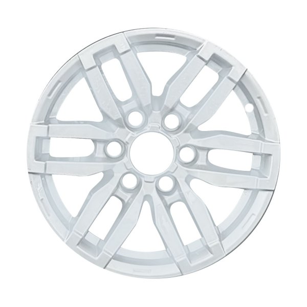 Replace® - 17 x 8 6 Double-Spoke Painted Flat Gray Silver Alloy Factory Wheel (Remanufactured)