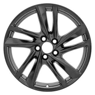 Replace® - 10 I-Spoke All Painted Black With Bronze Accents 19x8 Alloy Factory Wheel - Remanufactured