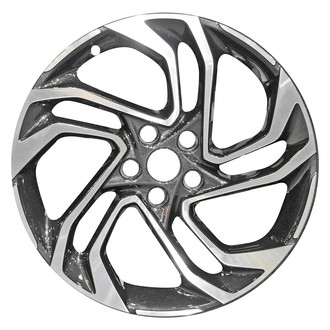 Replace® - Double 5-Spoke Machined Black Metallic 19x8 Alloy Factory Wheel - Remanufactured