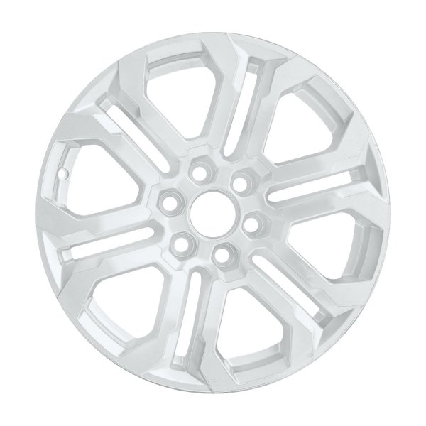 Replace® - 6 Double-Spoke Sparkle Silver 20x9 Alloy Factory Wheel - Remanufactured