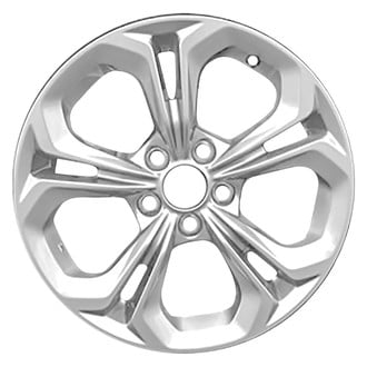 Replace® - Double 5-Spoke Sparkle Silver 17x7.5 Alloy Factory Wheel - Remanufactured