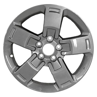 Replace® - 5-Spoke All Painted Dark Silver Metallic 18x8 Alloy Factory Wheel - Remanufactured