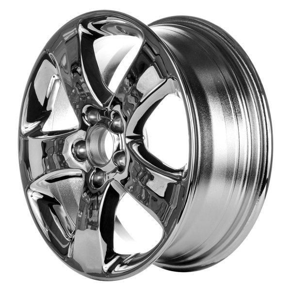 Replace® - 17 x 6.5 5-Spoke Light PVD Chrome OEM Alloy Factory Wheel (Remanufactured)
