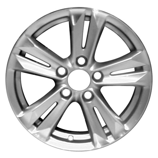 Replace® - 16 x 6 5 Double-Spoke Machined and Medium Silver Metallic Alloy Factory Wheel (Factory Take Off)