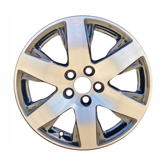 Replace® - 6 I-Spoke Machined Gloss Black 18x7.5 Alloy Factory Wheel - Remanufactured