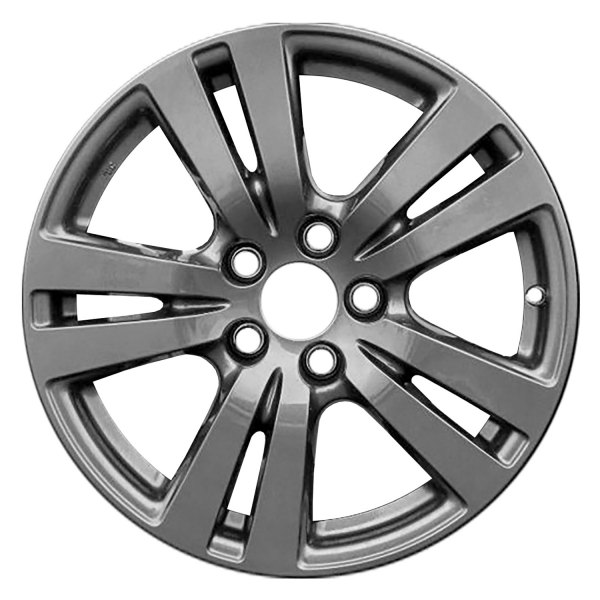 Replace® - 18 x 8 Double 5-Spoke Dark Charcoal Alloy Factory Wheel (Factory Take Off)