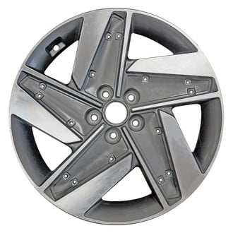 Replace® - 5-Spoke Machined Medium Charcoal Metallic 19x7.5 Alloy Factory Wheel - Remanufactured