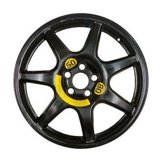 Replace® ALYHV049U45 - 7-Spoke Painted Black 19x4 Alloy