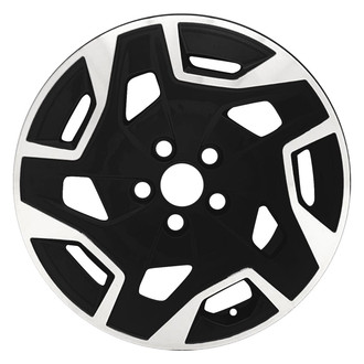 Replace® - 10-Slot Machined Medium Charcoal Metallic 17x7 Alloy Factory Wheel - Remanufactured
