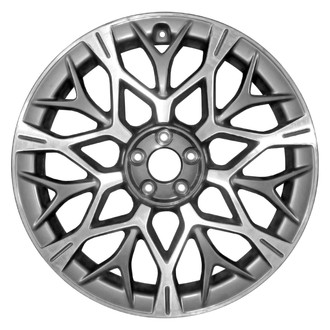 Replace® - Machined Dark Charcoal Metallic 21x8.5 Alloy Factory Wheel - Remanufactured