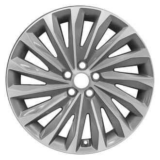 Replace® - 15 I-Spoke Machined Dark Metallic Charcoal 20x7.5 Alloy Factory Wheel - Remanufactured