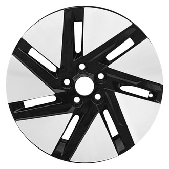 Replace® - 7-Slot Machined Gloss Black 18x7.5 Alloy Factory Wheel - Replica