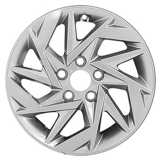 Replace® - 10 I-Spoke Painted Medium Gray 16x6.5 Alloy Factory Wheel - Replica