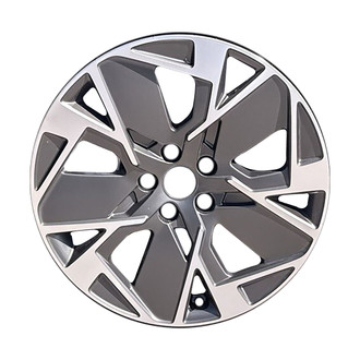 Replace® - 10-Slot Machined Dark Charcoal Matte 19x8 Alloy Factory Wheel - Remanufactured
