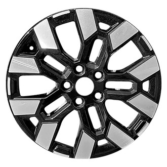 Replace® - 5 Split-Spoke Machined Gloss Black 18x7.5 Alloy Factory Wheel - Replica