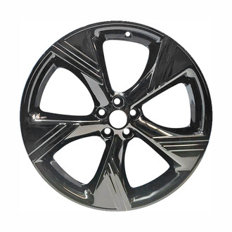 Replace® - 5-Spoke All Painted Gloss Black 22x9.5 Alloy Factory Wheel - Remanufactured