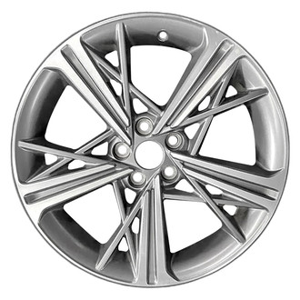 Replace® - 15 I-Spoke Machined Dark Charcoal Metallic Matte 19x8 Alloy Factory Wheel - Remanufactured