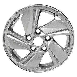 Replace® - 5-Spoke All Painted Charcoal Silver 15x6 Alloy Factory Wheel - Remanufactured
