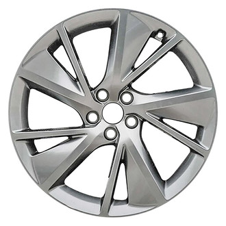 Replace® - Double 5-Spoke All Painted Medium Hyper Silver 21x9 Alloy Factory Wheel - Remanufactured