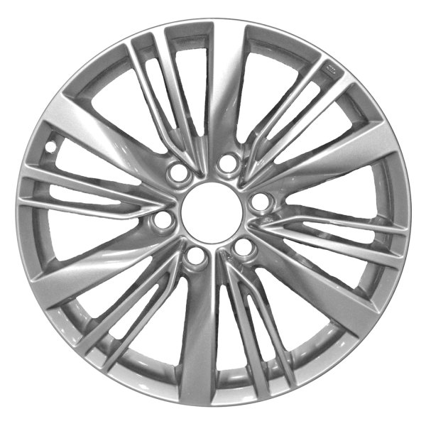Replace® - 20 x 8 18 Turbine-Spoke Silver Metallic Alloy Factory Wheel (Factory Take Off)