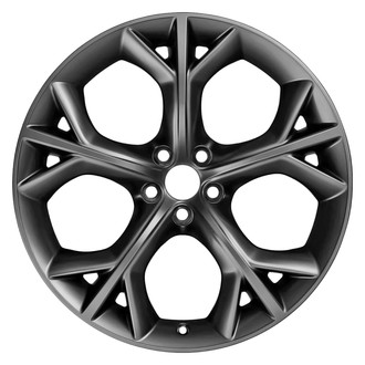 Replace® - 5 W-Spoke All Painted Medium Charcoal Matte 20x9 Alloy Factory Wheel - Remanufactured