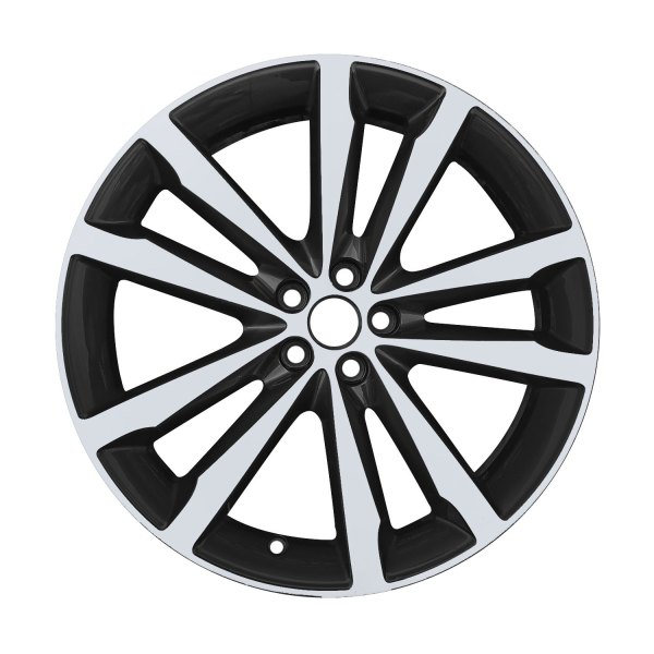 Replace® - 20 x 8.5 Double 5-Spoke Machined Dark Charcoal Alloy Factory Wheel (Remanufactured)