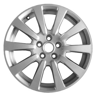 Replace® - 10-Spoke Painted Sparkle Silver 17x7 Alloy Factory Wheel - Remanufactured