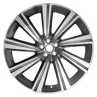 Replace® - 9 I-Spoke Machined Dark Charcoal Satin 22x9 Alloy Factory Wheel - Remanufactured
