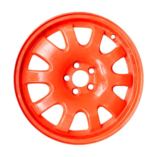 Replace® - 10 I-Spoke Red Orange 18x4. Alloy Factory Wheel - Remanufactured