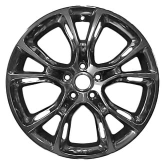 Replace® - 5 Split-Spoke Painted Flat Black 20x10 Alloy Factory Wheel - Remanufactured