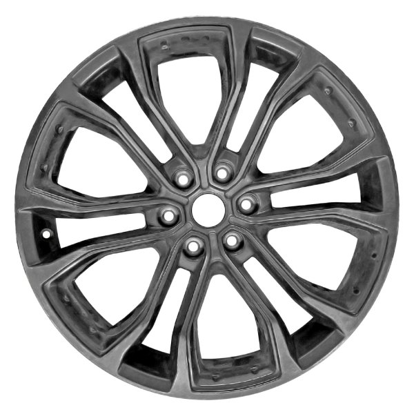 Replace® - 22 x 9 12-Spoke Painted Dark Charcoal Alloy Factory Wheel (Remanufactured)