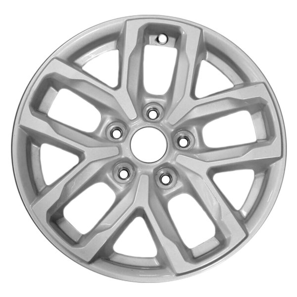 Replace® - 17 x 7.5 5 Split-Spoke Painted Sparkle Silver Alloy Factory Wheel (Remanufactured)